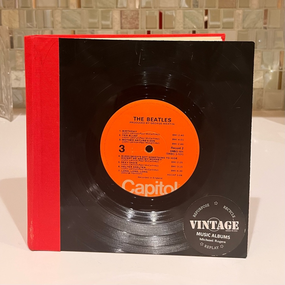 The Beatles Vinyl Record photo album